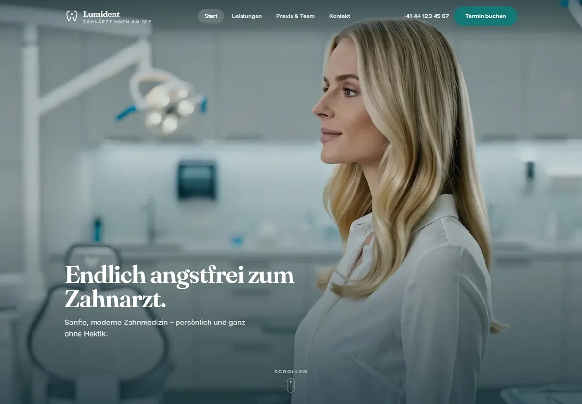 Entwurf der Studie Lumident — Gesundheit